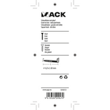 Mack 1018151 - vis à oreilles avec fente galvanisée 12 pcs 6,0 x 60 mm | 5 pièces - afbeelding 5