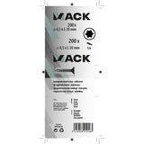 Mack 1020143 - vis pour panneaux d'aggloméré vz kp-self-lockinggvz 200pcs 4,5 x 30 mm | 5 pièces - afbeelding 3