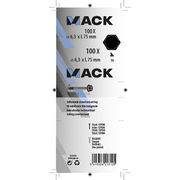 Mack 1020189 - vis autoperceuse tête hexagonale EPDM-vz 100pcs 6,3 x 75 mm | 1 pièce - afbeelding 5