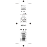 Mack 1018396 - foret à métaux hss g din 338 ø 1,0 x 34 mm 2 pcs | 5 pièces - afbeelding 3