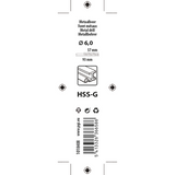 Mack 1018408 - foret à métaux hss g din 338 ø 6,0 x 93 mm | 5 pièces - afbeelding 3
