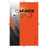 Mack 1047776 - bouchon de tuyau en plastique noir ø 25 mm 4 pcs | 6 pièces - afbeelding 3