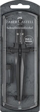 Faber-Castell Boussole à réglage rapide Faber Castell FCstream - pierre noire
