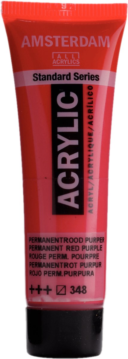Peinture Royal talents - acrylique - 348 - violet rouge permanent - amsterdam - 20ml