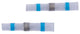 Soude de thermose-shrink dobshelhaus connecté 1.5-2,5 qmm, bleu