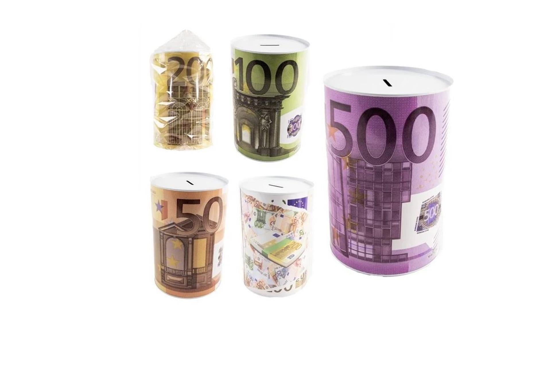 Boîte d'épargne xxl euro ø15,5xh22cm