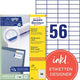Etiquettes universelles avery zweckform 3668 blanc