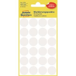 Points de marquage avery 3170 blanc 96 pièces