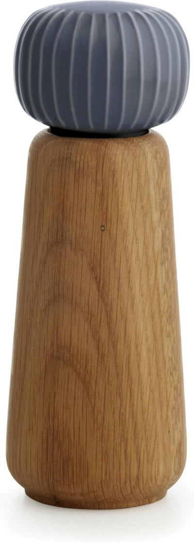 Moulin à sel ou à poivre Kähler design Hammershøi - hauteur 17,5 cm - anthracite