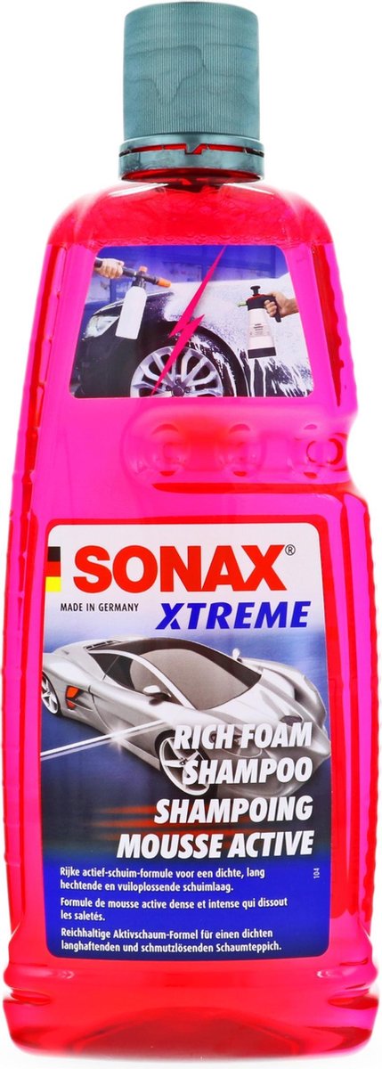 Shampoing mousse riche Sonax Xtreme