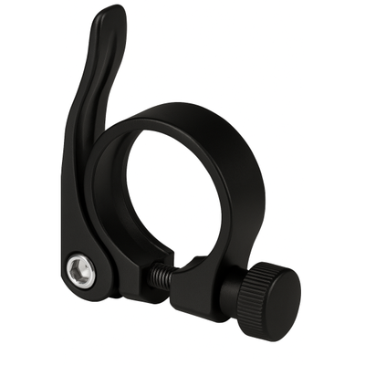 Collier de tige de selle Edge ø34.9 Alu Quick-Release - noir