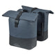 Sacoche de vélo double Basil Cove 28-32l 14 x 29 x 36 cm - bleu noir