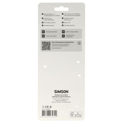 Appareil de nettoyage de chaîne Simson basic