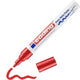 Edding 750 marqueur peinture rouge | 10 pièces