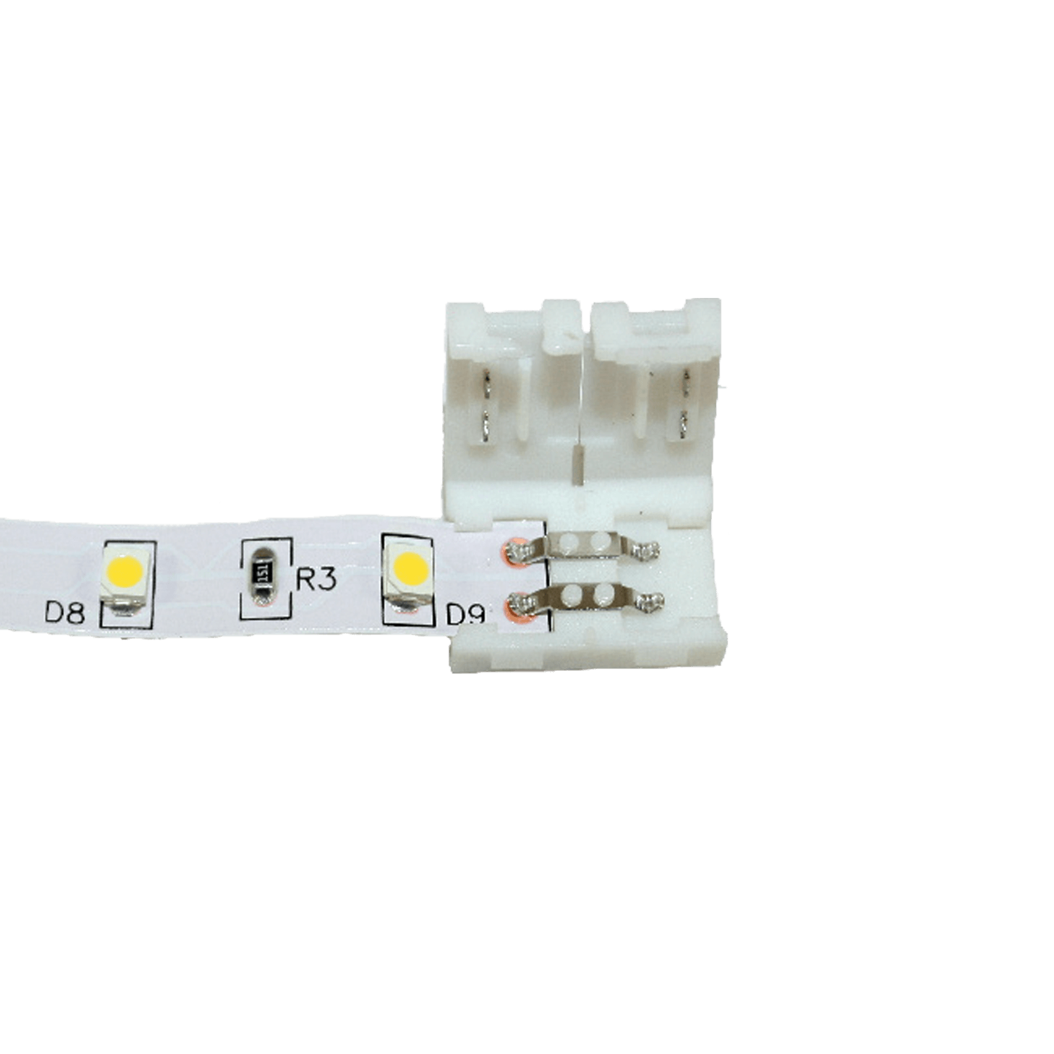 Connecteur Cingoli pour bande LED 8mm - droit (180°)