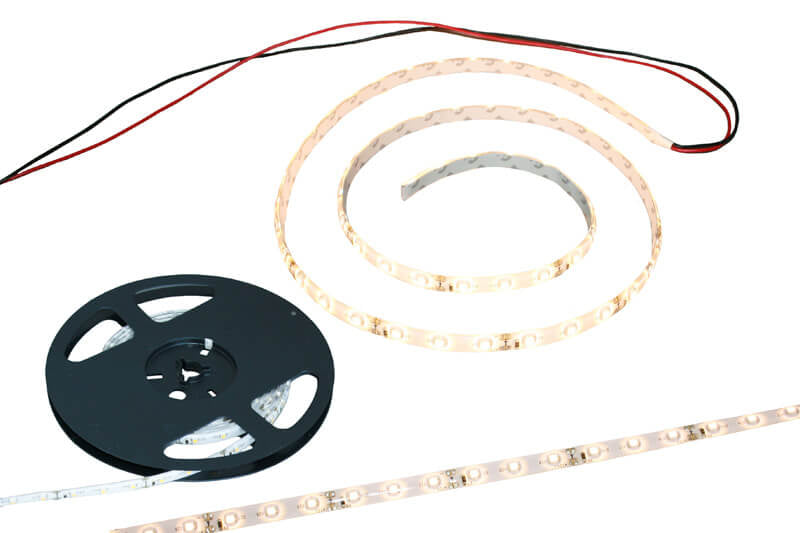 Bande LED Ohio 12 volts camping-car et caravane blanc chaud - 5 mètres