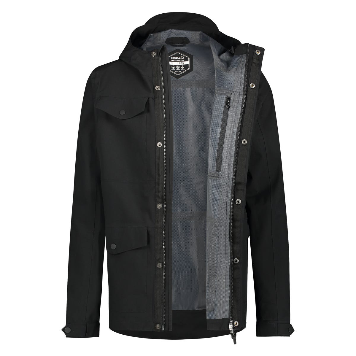 Imperméable de poche urbain extérieur hommes