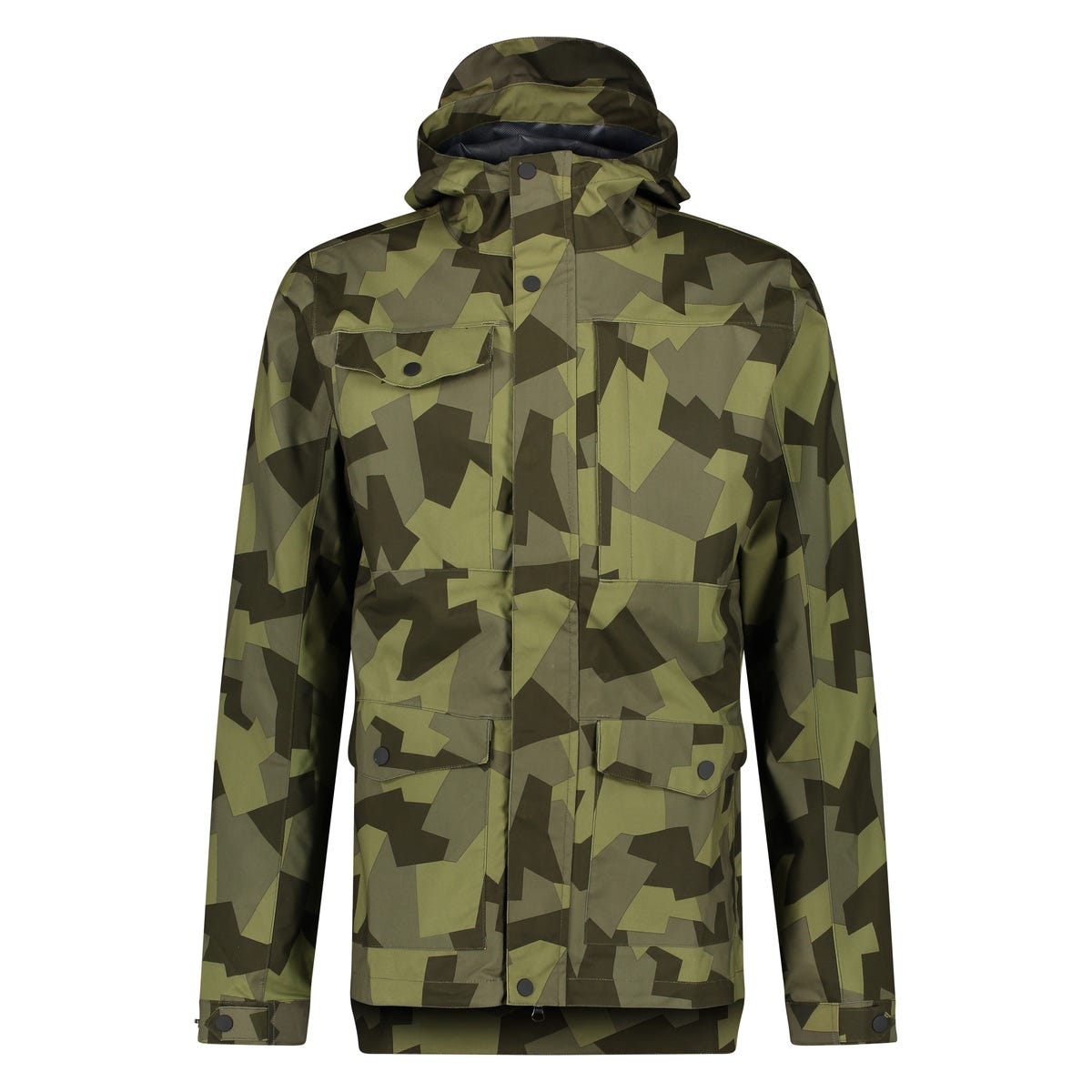 Imp imperméable à poche urbain extérieur homme vert armée