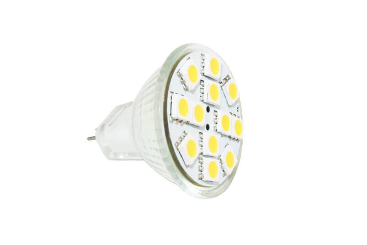 Lampe LED SMD Abi MR11 stylisée entre 10 et 30v - 100 lumens