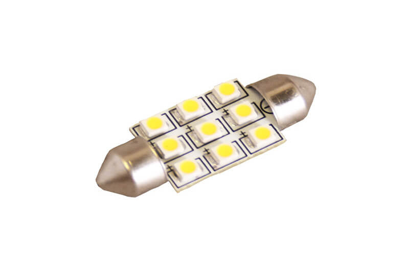 Lampe tube LED Festoon s8 5 12v - 55 lumens
