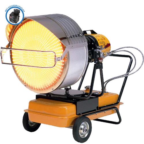 Chauffage Climameister diesel val6-ep6ja infrarouge + thermostat