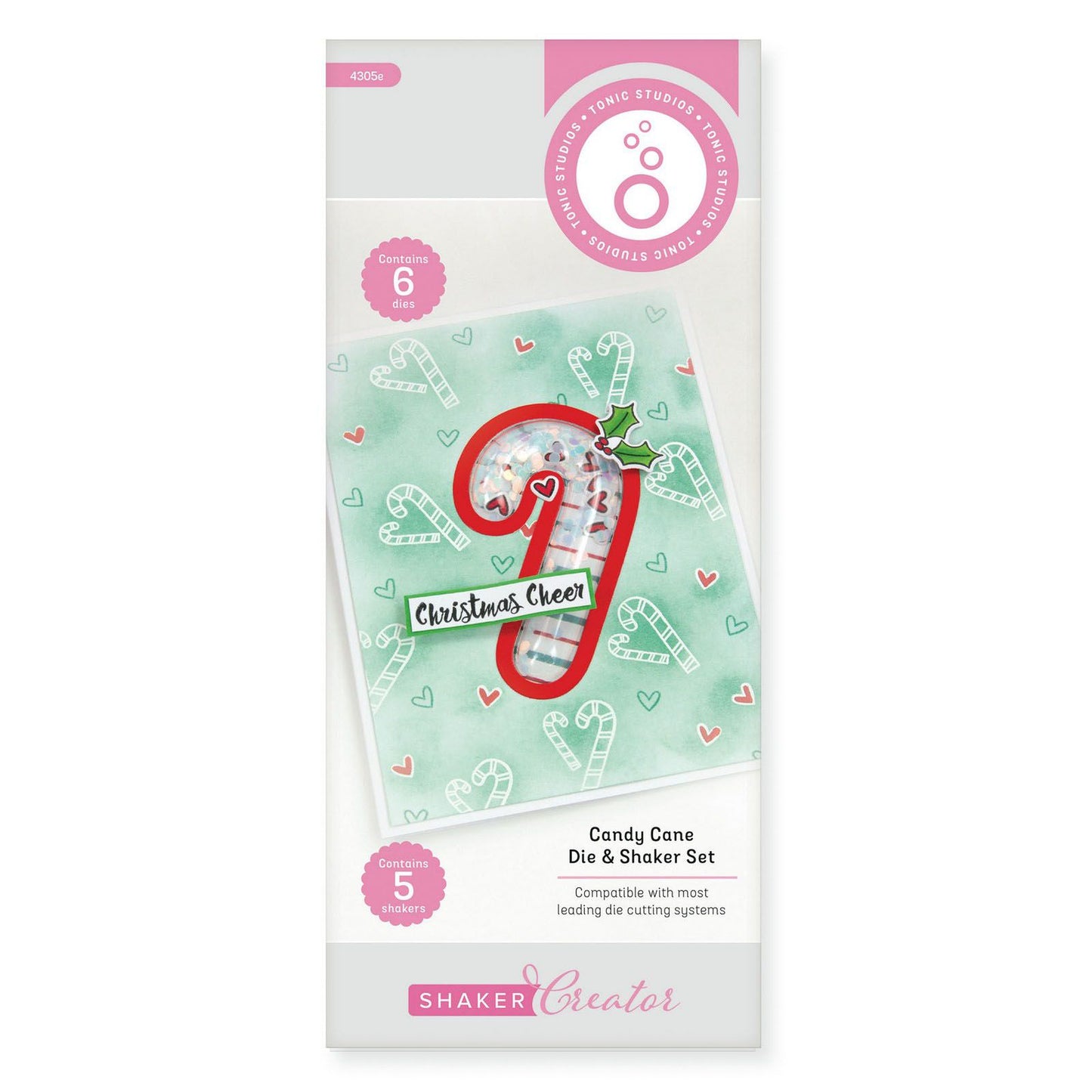 Tonic Studios • ensemble shaker canne en bonbon