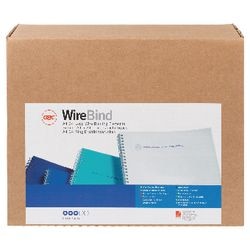 Reliure à dos gbc rg810897 argent 100 pièces
