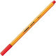 Abi fineliner stlo point 88 rouge 0,4 mm