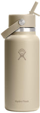 Hydro Flask - Gourde à bouchon de paille flexible à large ouverture - 946 ml - avoine