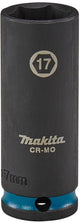 Douille à chocs Imp makita act noire, 3 8 17 mm de long - e-16346