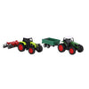 Ensemble de ferme avec 2 tracteurs et 2 accessoires