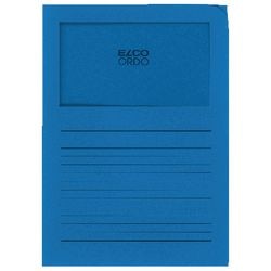 Dossier de tri elco a4 bleu 100 pièces