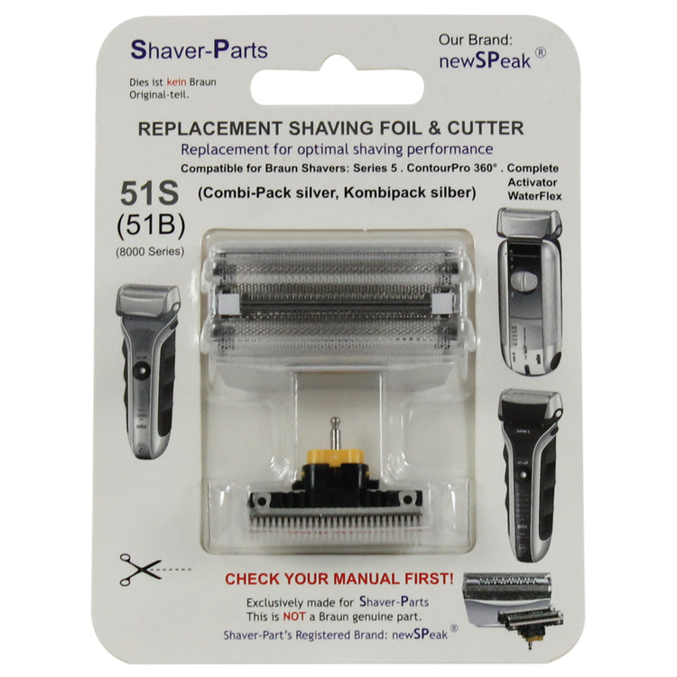 Shaverts shaver-pièces combipack alt 51s