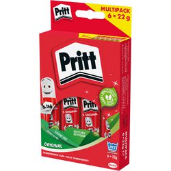 Bâton de colle Pritt 22g multipack de 6 pièces