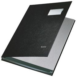 Livre de signatures Leitz A4 noir