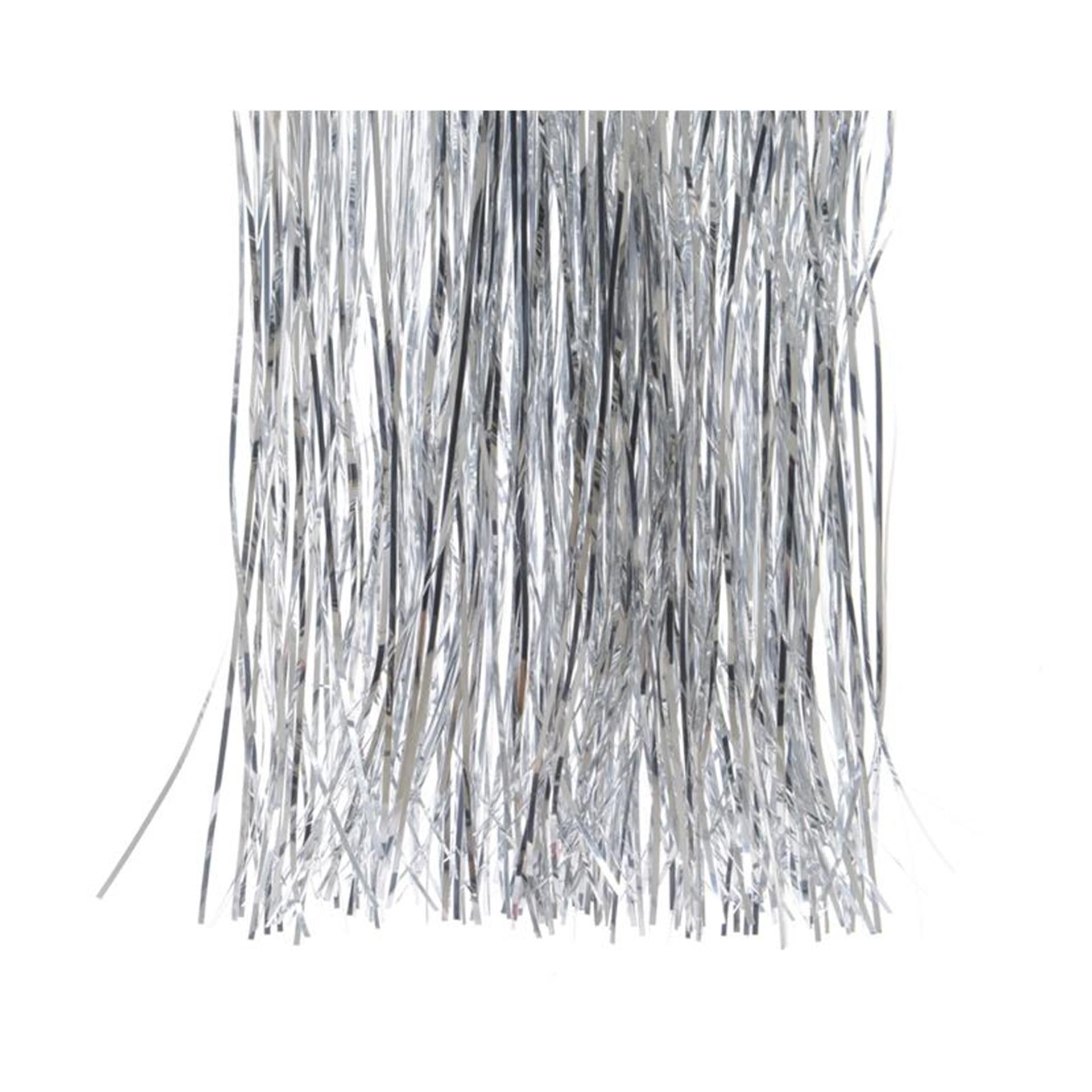 Decoris lametta argent h40cm l50cm