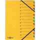 Dossier de tri page jaune A4
