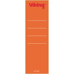 Dossier étiquettes dos viking rouge 10 morceaux de papier