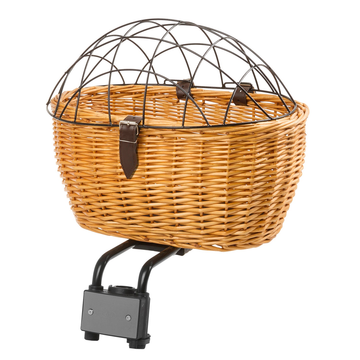 M-Wave Ba Cap Dog Basket Groundbar + transportion de transport Brown