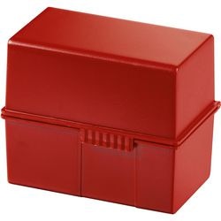 Plateau à fiches han a6 300 cartes rouge