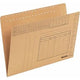 Dossiers suspendus leitz marron 100 pièces carton