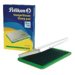 Tampon encreur pelikan métal 110x70mm vert
