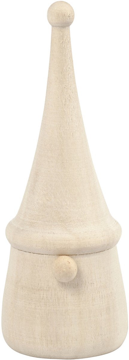 Creativ company nain de Noël scandinave, h: 8 cm, d 3 cm, 1 pièce