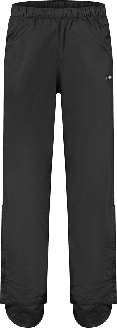 Rogelli Houston pantalon de pluie pour vélo homme - imperméable - avec protection pour chaussures - noir - taille xs