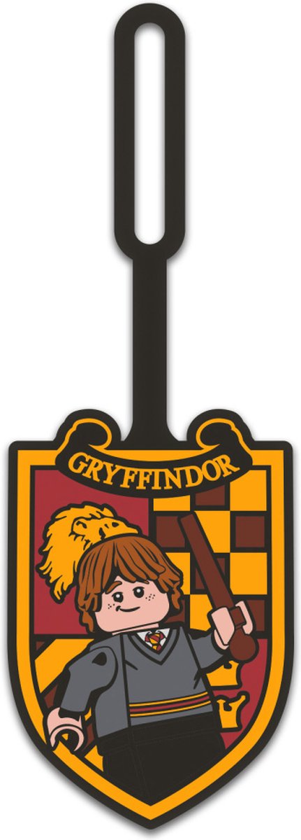 Lannoo graphiques LEGO Harry Potter - étiquette de bagage - Ron Weasley