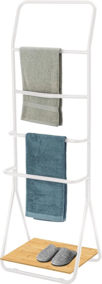Wenko porte-serviettes verona blanc brillant 51x157cm - porte-serviettes - porte-serviettes - porte-serviettes autoportant