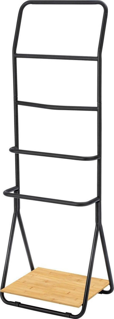 Wenko porte-serviettes verona noir mat 51x157cm - porte-serviettes - porte-serviettes - porte-serviettes autoportant