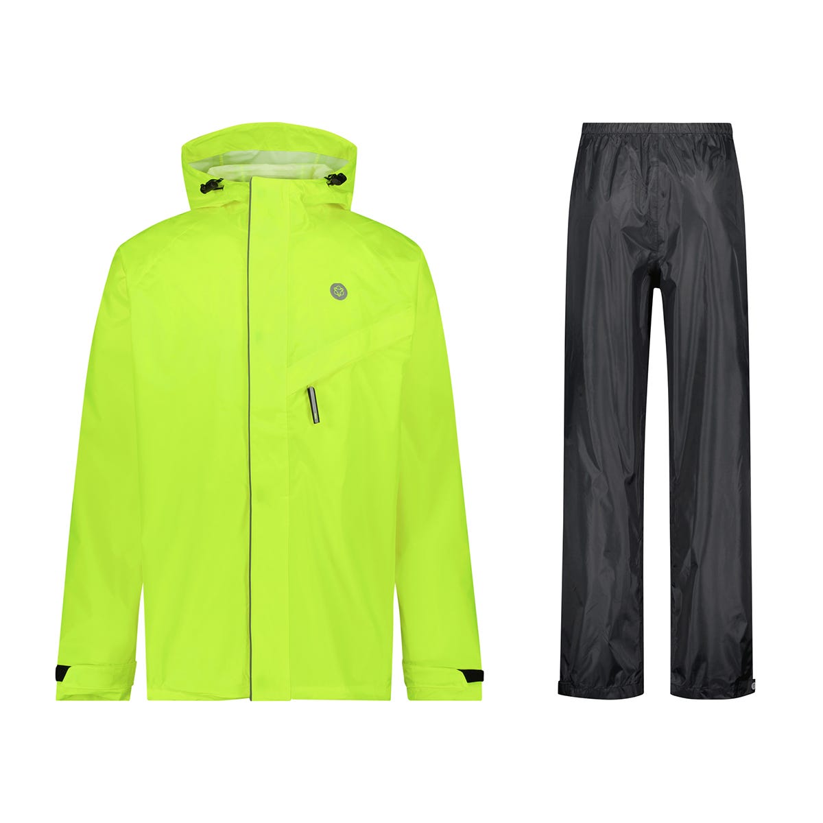Puch combinaison de pluie passat essential jaune fluo