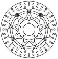 TRW Rotor MSW218 flottant
