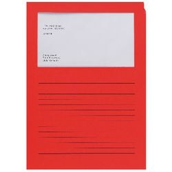 Dossier de tri elco a4 rouge 100 pièces